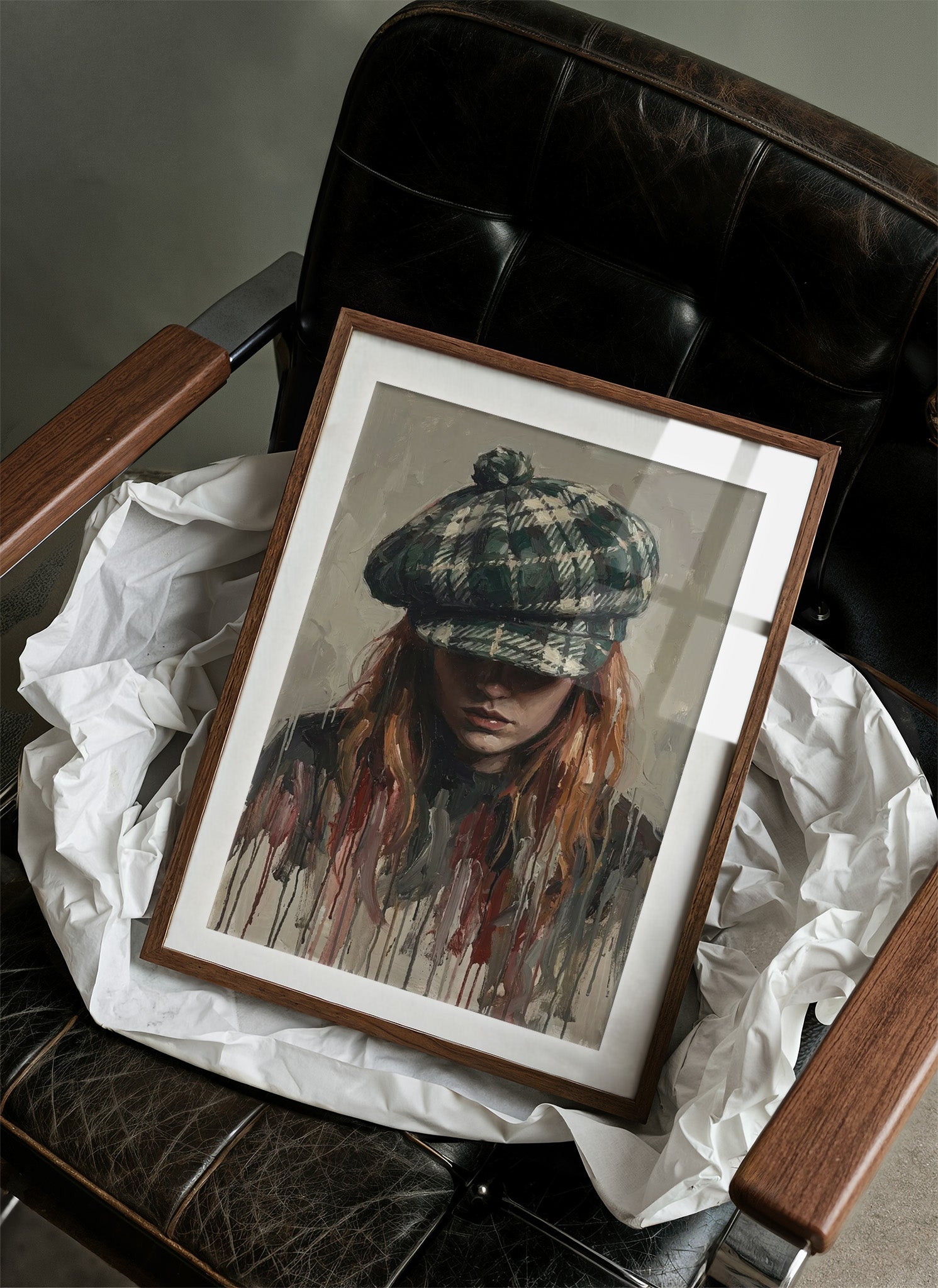Plaid and Falling Rain