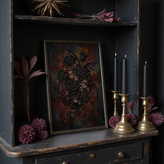 Bats, Roses, and Watching Eyes