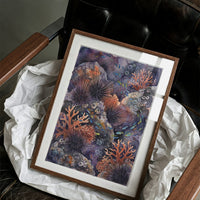 Spined Sentinels: Watercolor Sea Urchin Reef