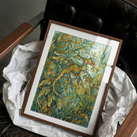 Kelp Disguise: Watercolor Leafy Sea Dragon