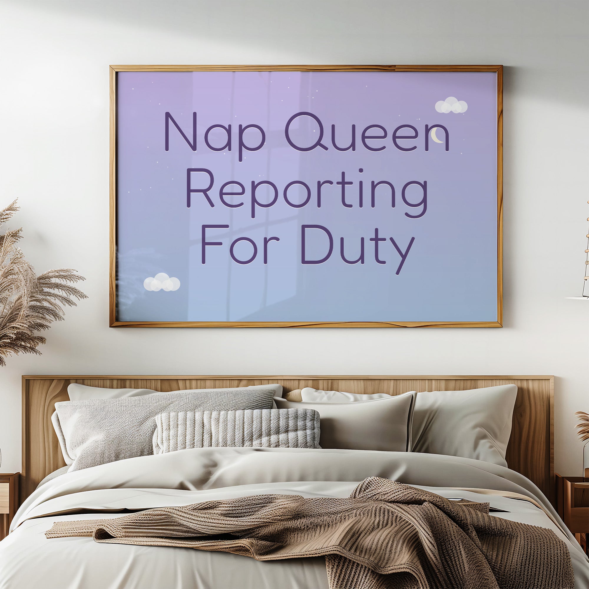 Nap Queen Reporting For Duty