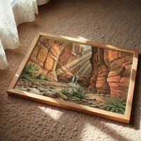 Light Finds the Slot Canyon