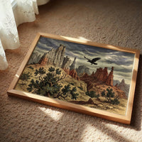 Raven Over the Red Spires