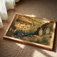 Swallows Over the Cliff Dwelling