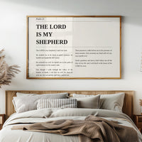 Psalm 23 Editorial Print