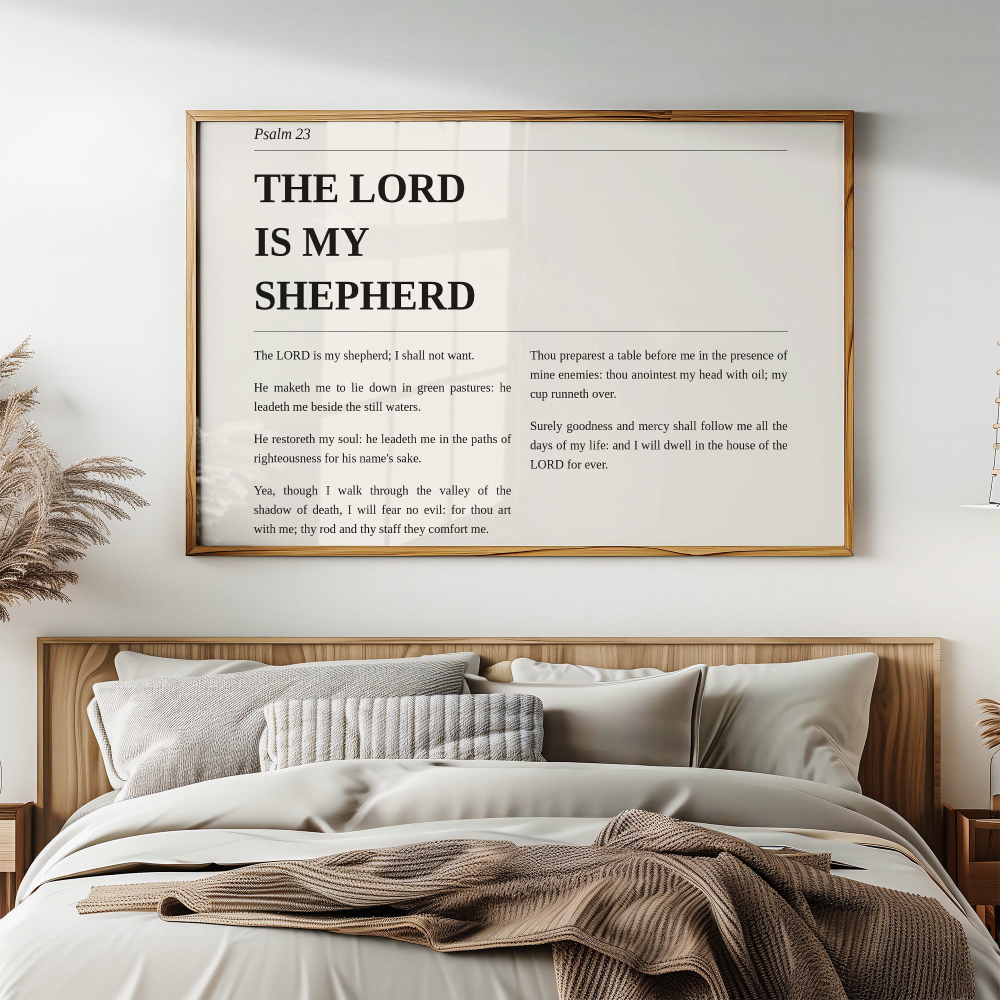 Psalm 23 Editorial Print