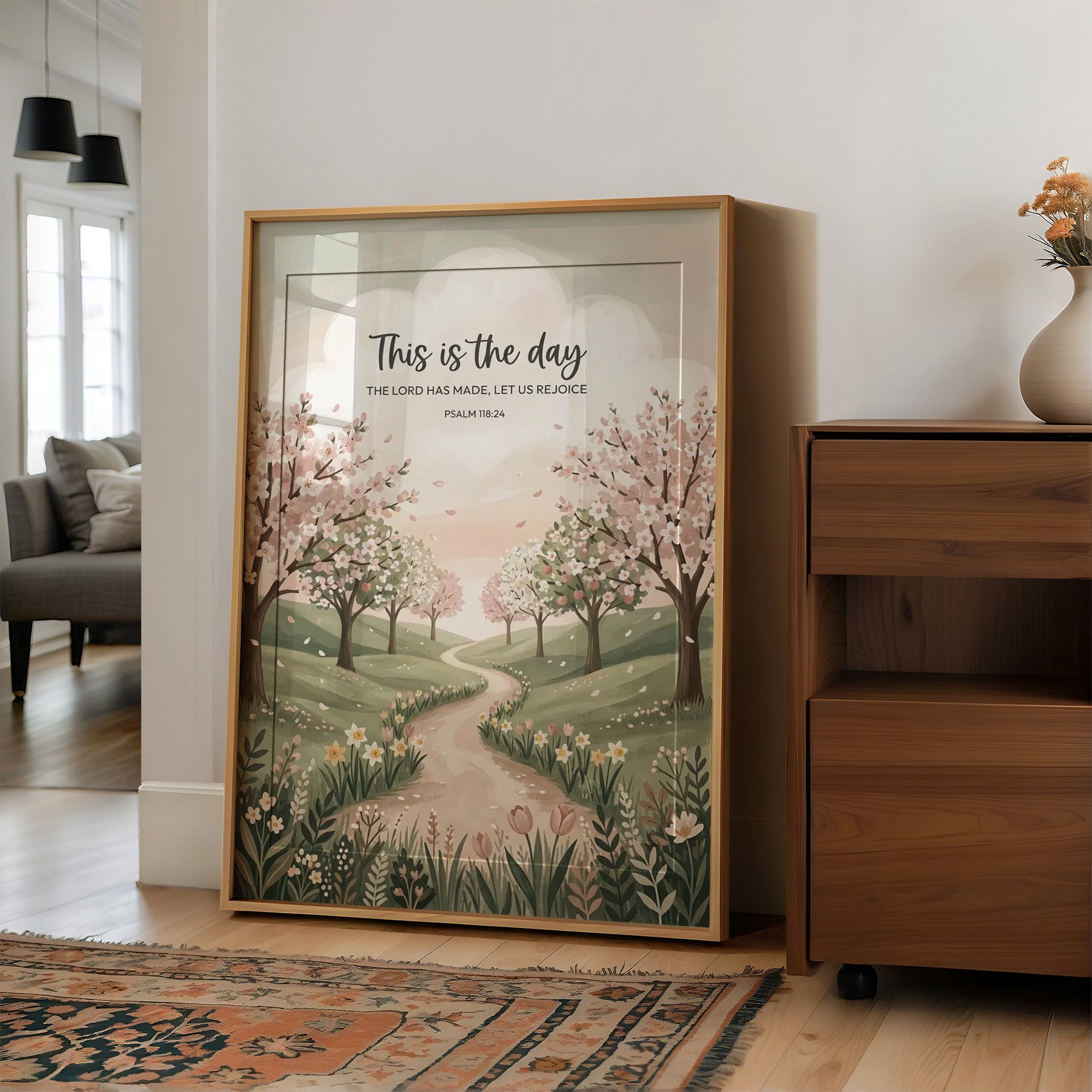 This Is the Day: Spring Scripture Print