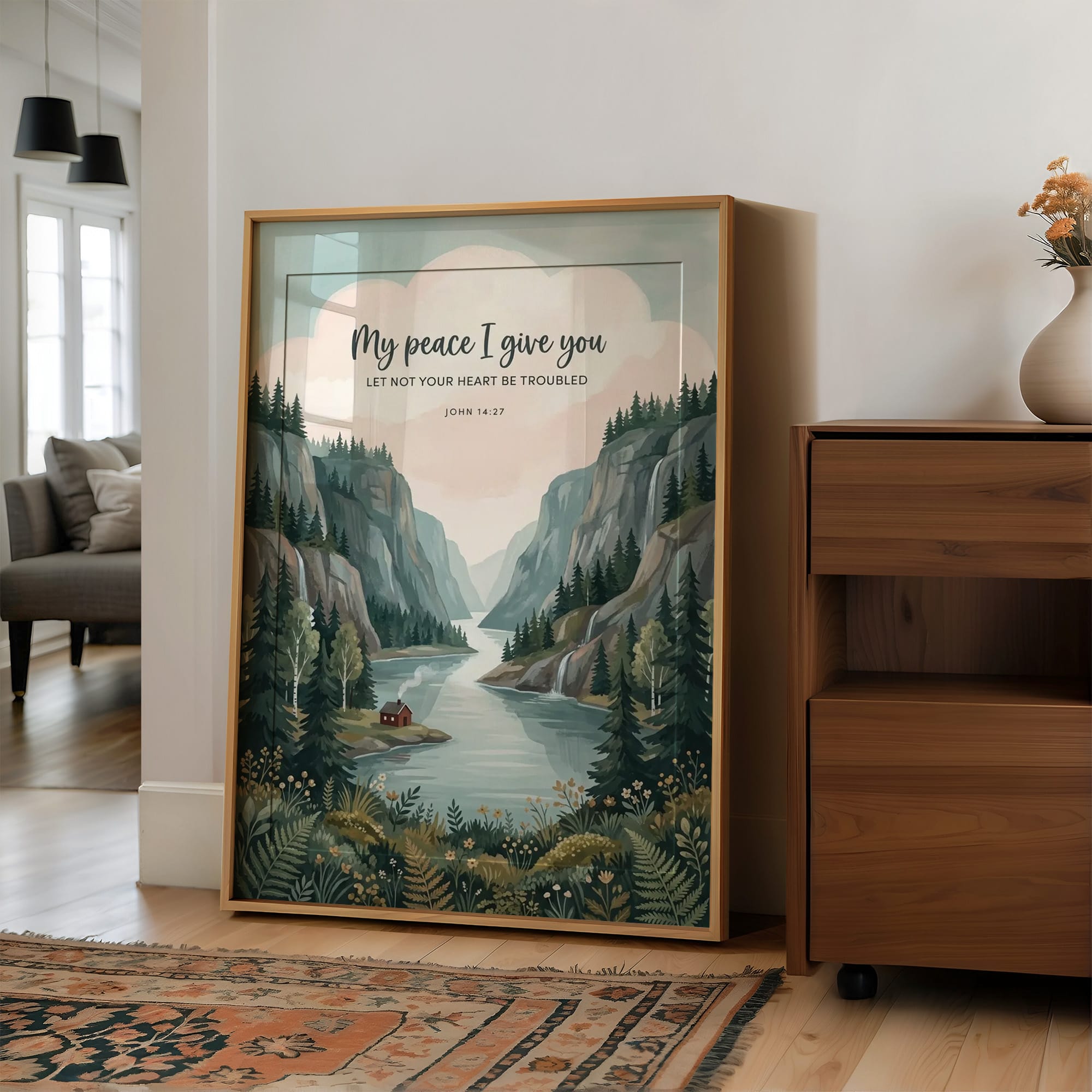 My Peace I Give You: Fjord Cabin Valley