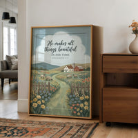 He Makes All Things Beautiful: Sheep Pasture Farmhouse