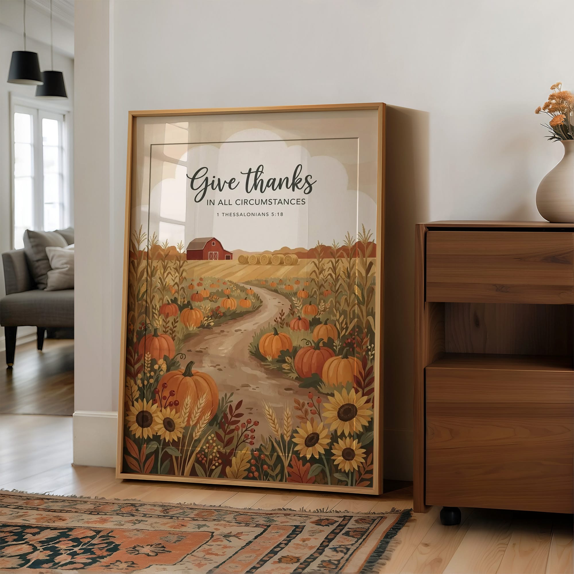 Give Thanks: Pumpkin Patch Harvest Path