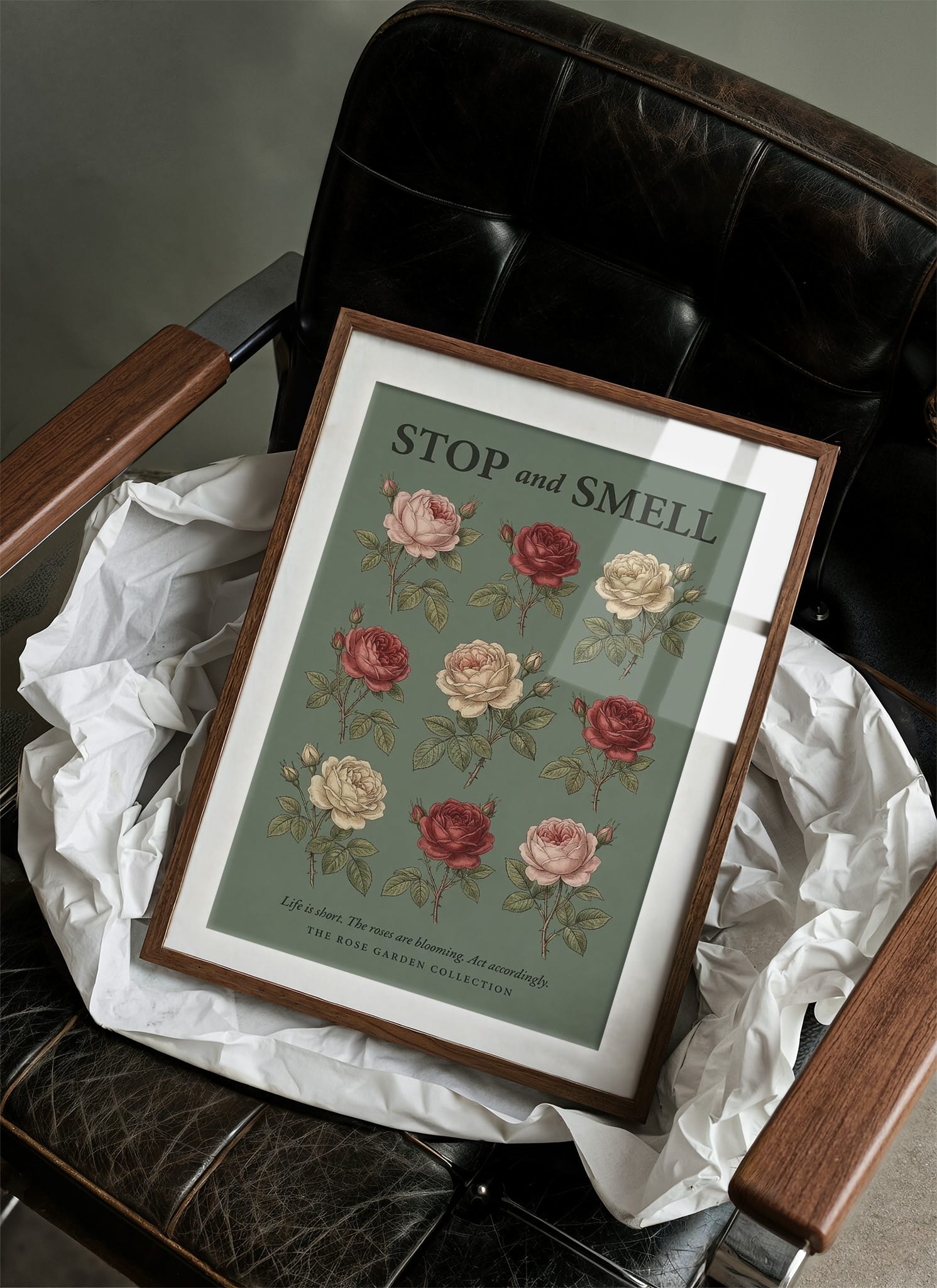 Stop and Smell: Vintage Rose Garden Chart