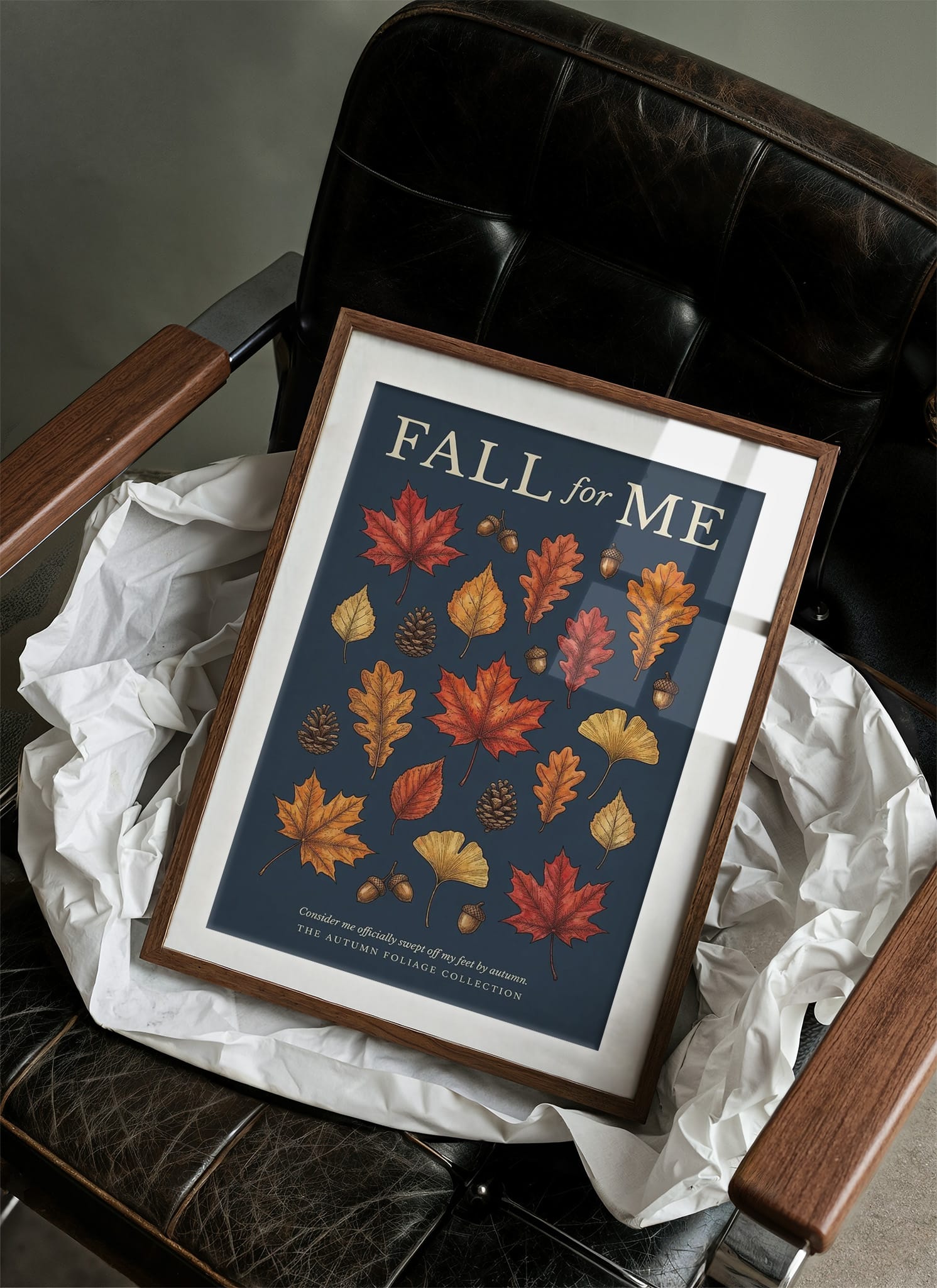 Fall for Me: Vintage Autumn Foliage Chart