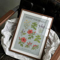 Steep Yourself: Vintage Herbal Tea Chart