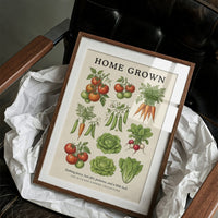 Home Grown: Vintage Kitchen Garden Chart