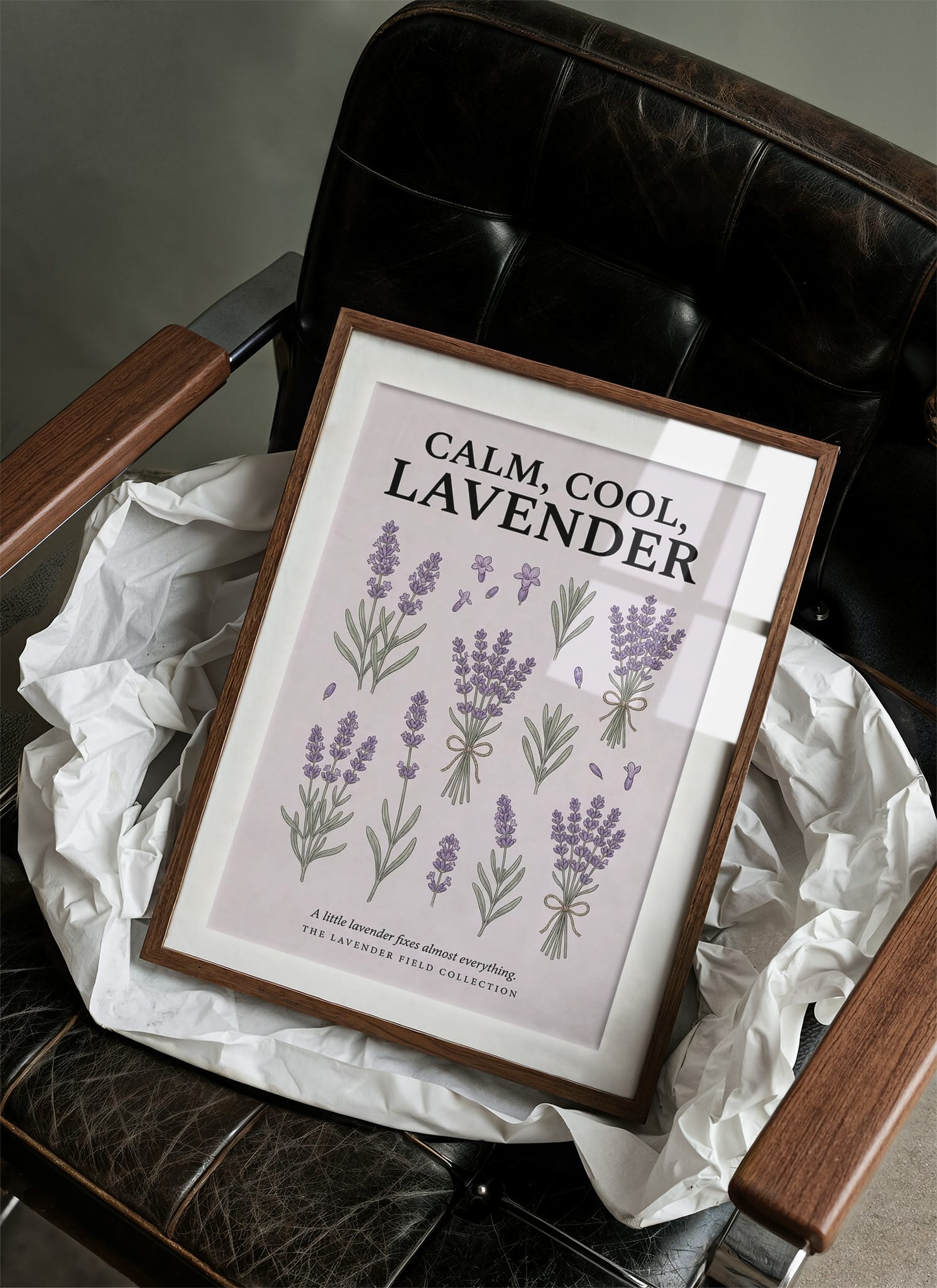 Calm, Cool, Lavender: Vintage Lavender Chart