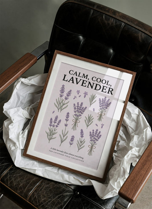Calm, Cool, Lavender: Vintage Lavender Chart