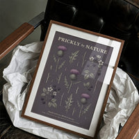 Prickly by Nature: Vintage Thistle & Bramble Chart
