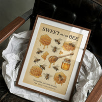 Sweet as Can Bee: Vintage Honeybee Chart