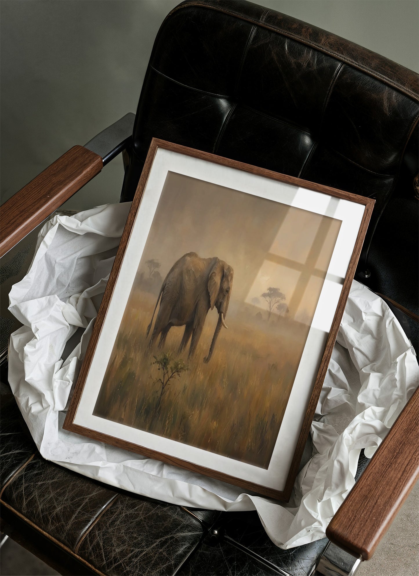 Savanna at Dusk's Edge