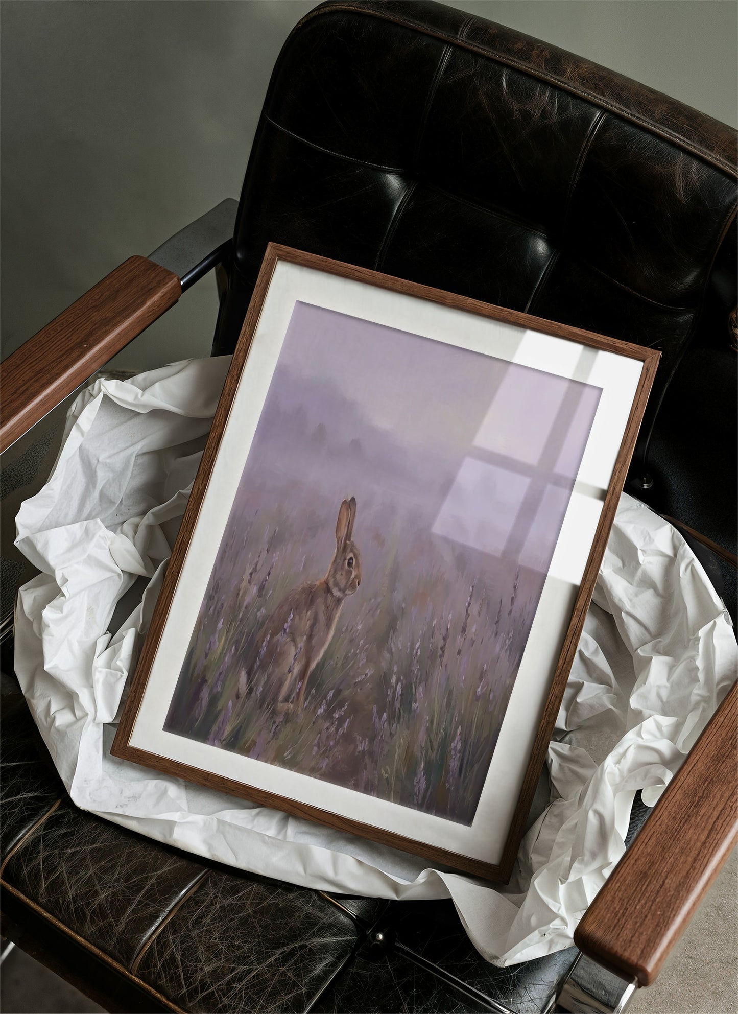 Rabbit in the Lavender