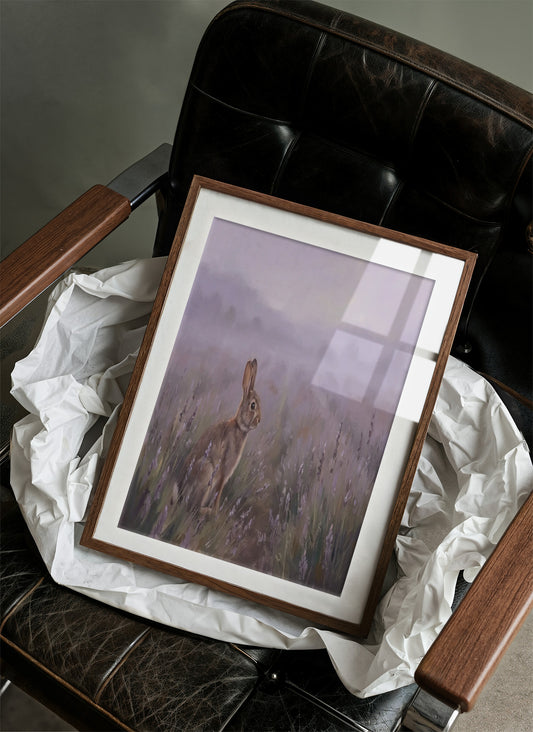 Rabbit in the Lavender