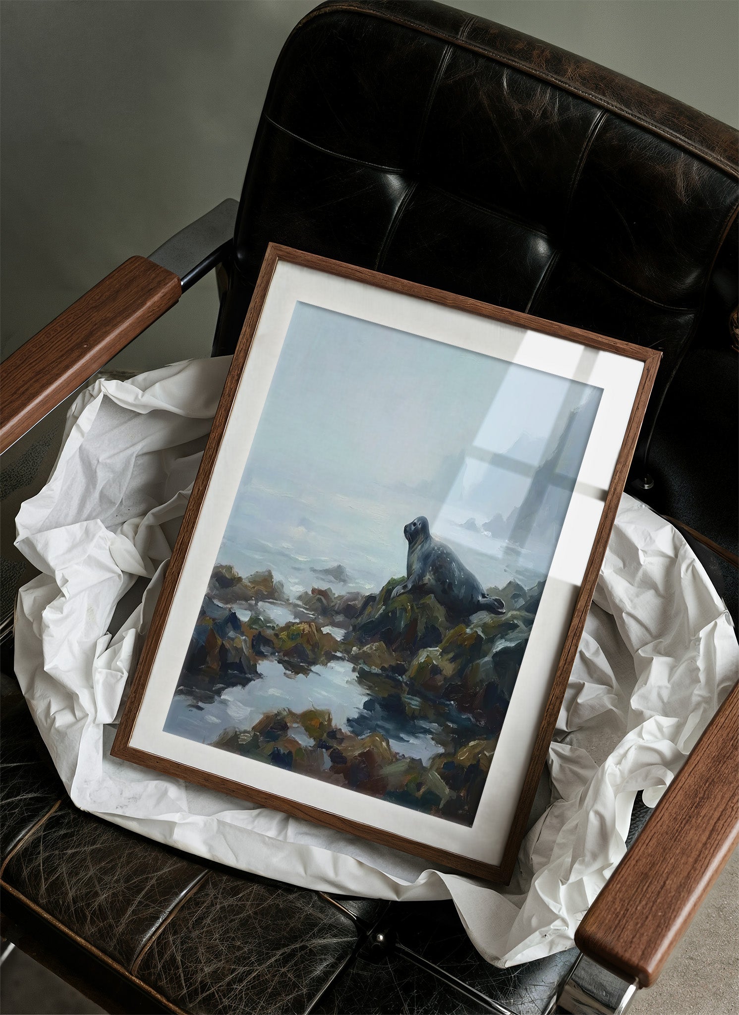 Seal on the Tide Rocks