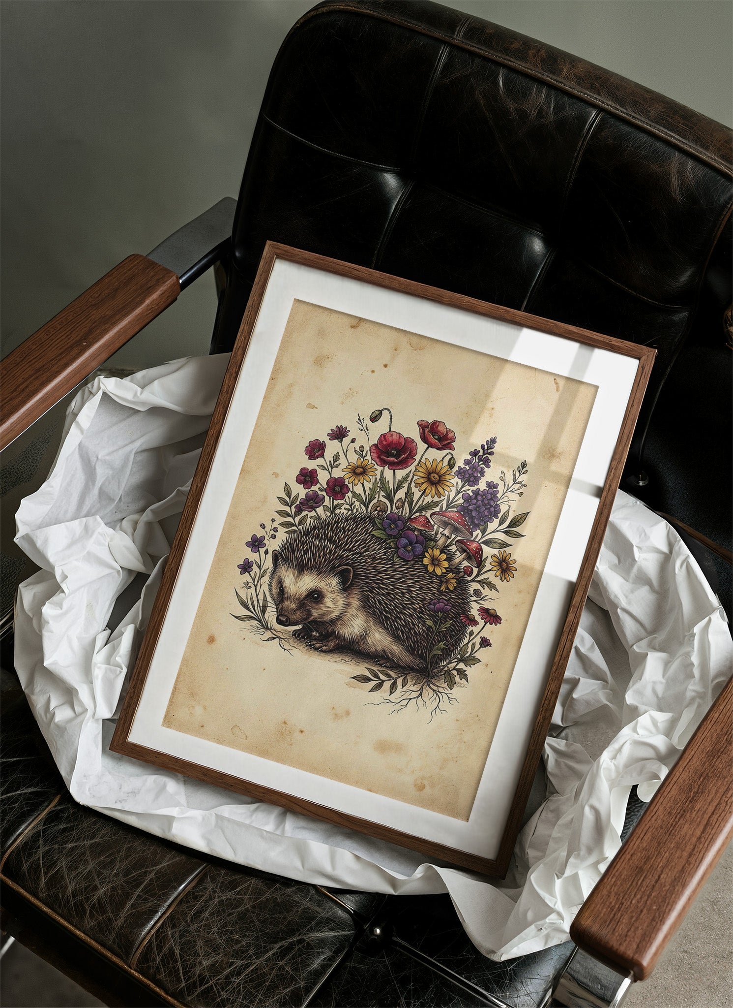 The Hedgehog's Traveling Garden