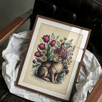 The Rabbit's Tulip Crown