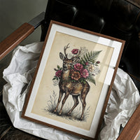 Antlers and Wild Roses