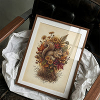 Squirrel's Autumn Harvest