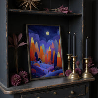 The Witch's Moonlit Path