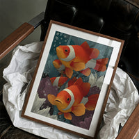 Clownfish in the Anemones