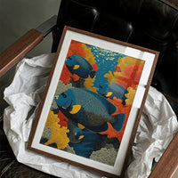 Angelfish Among the Coral
