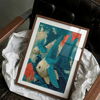 Koi in the Great Wave