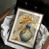 Kintsugi and Peony Bloom