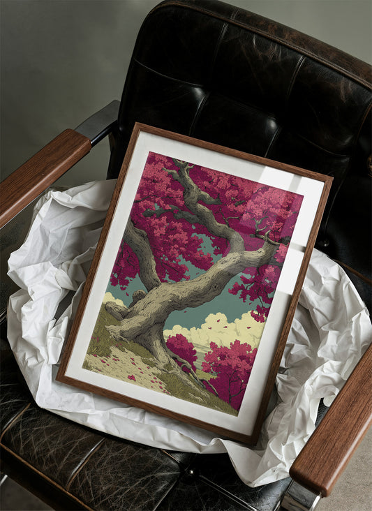Ancient Blossom Tree Path