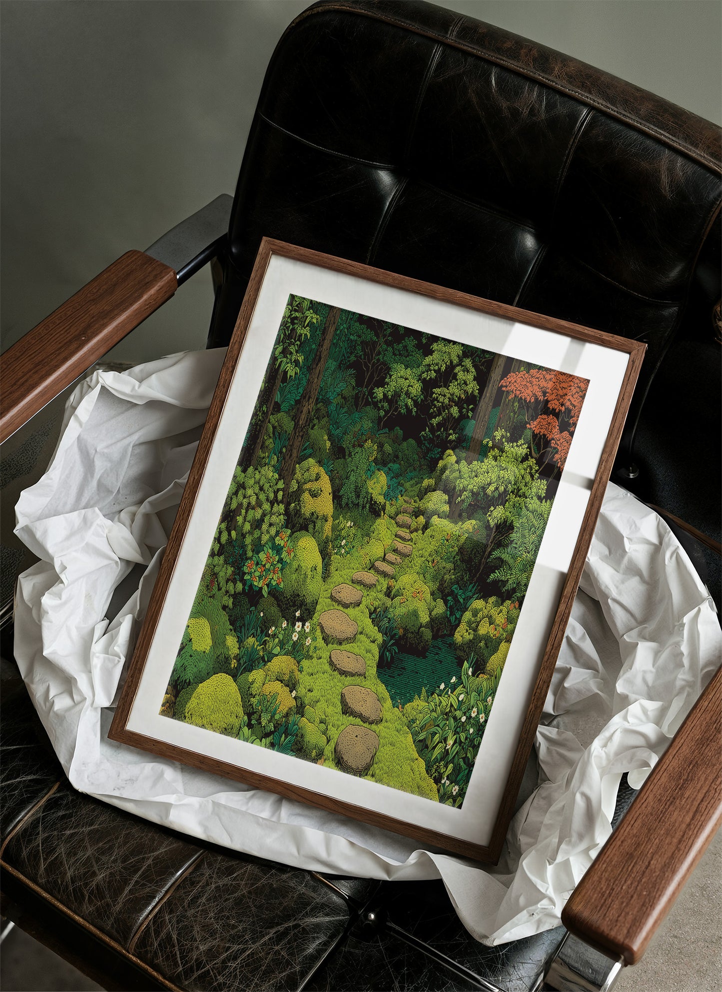 Stepping Stones Into the Green
