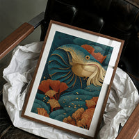 Golden Fins Amid the Reef
