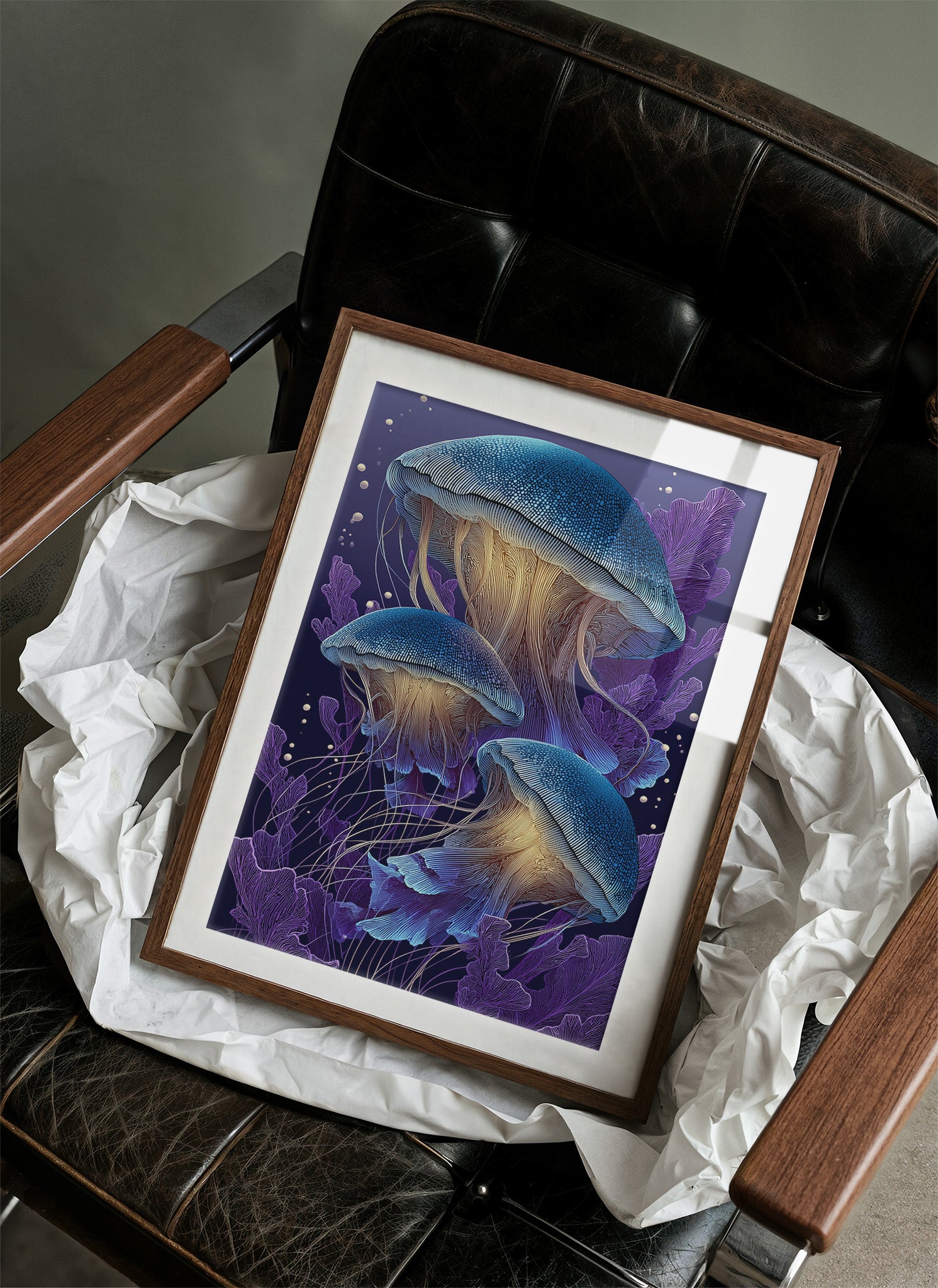 Trio in the Violet Deep