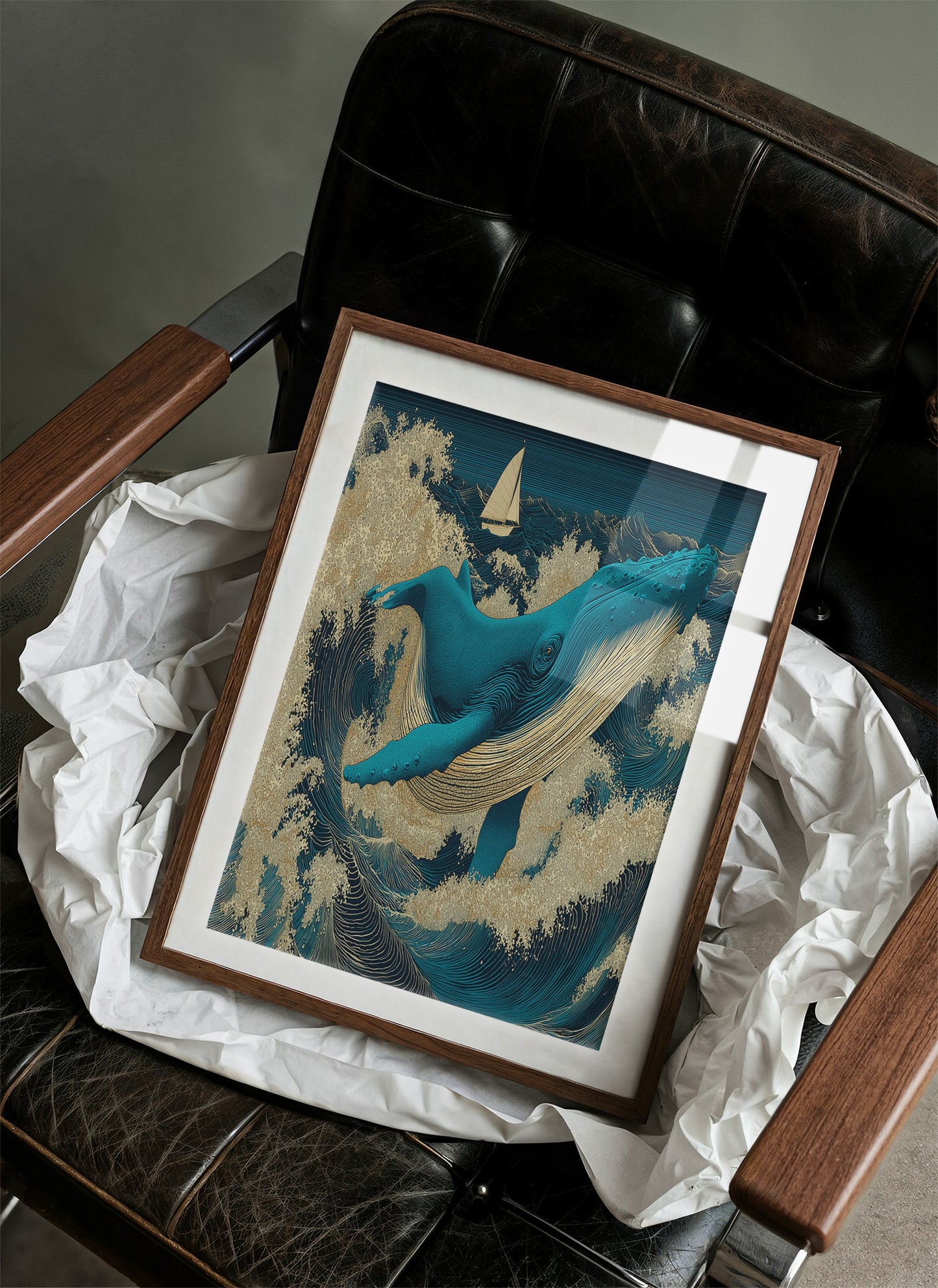 Great Wave, Greater Whale