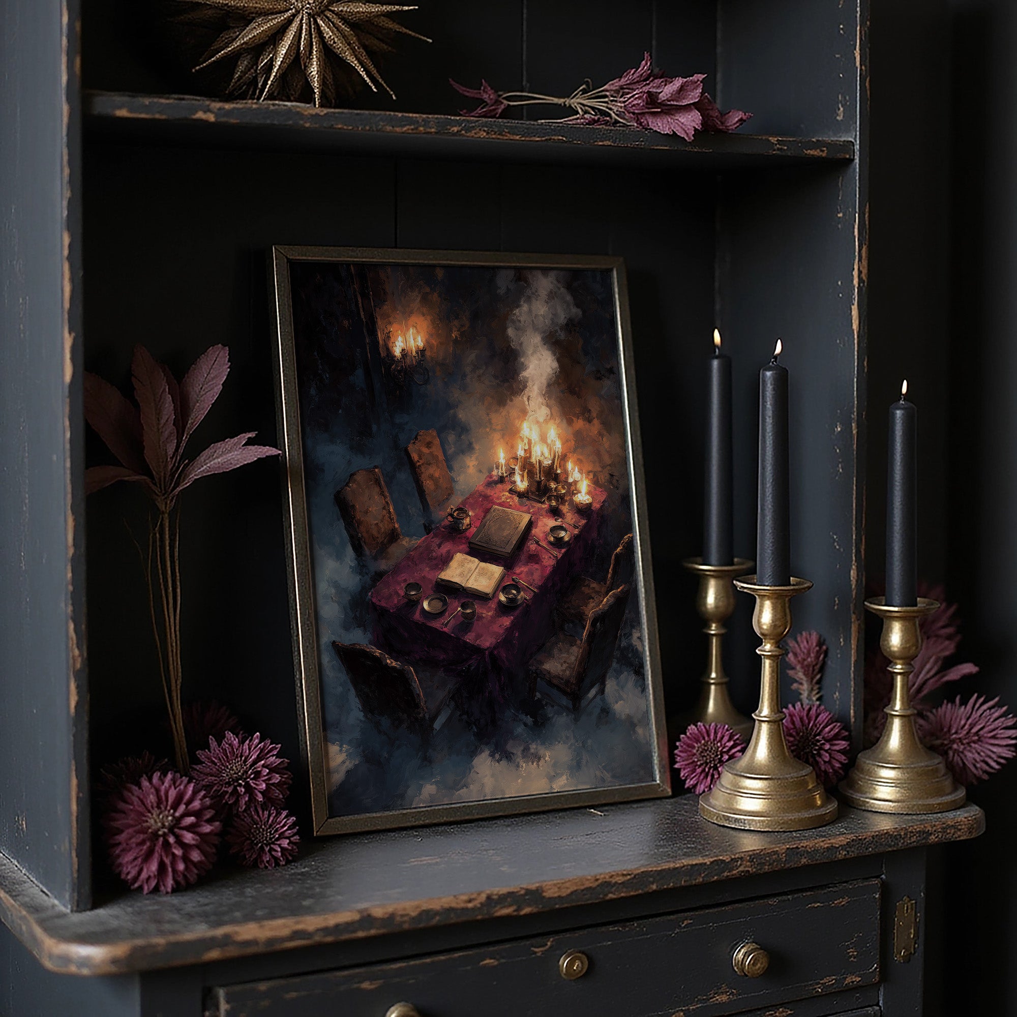 Candlelit Table, Unread Pages