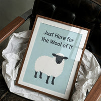 Just Here for the Wool of It
