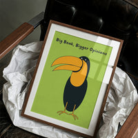 Big Beak, Bigger Opinions