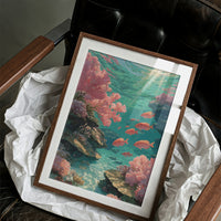Reef of Sunlit Coral