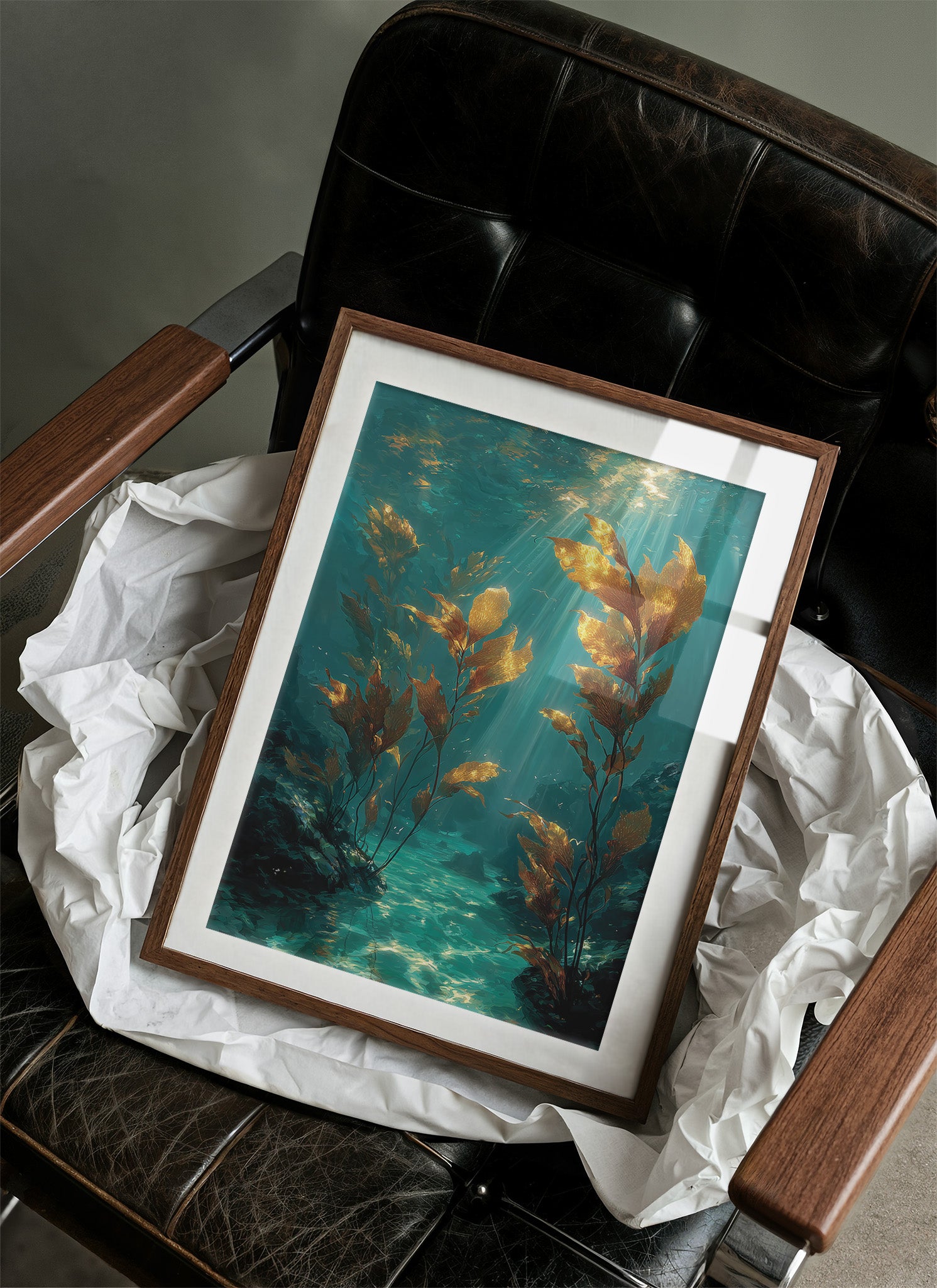The Golden Kelp Forest
