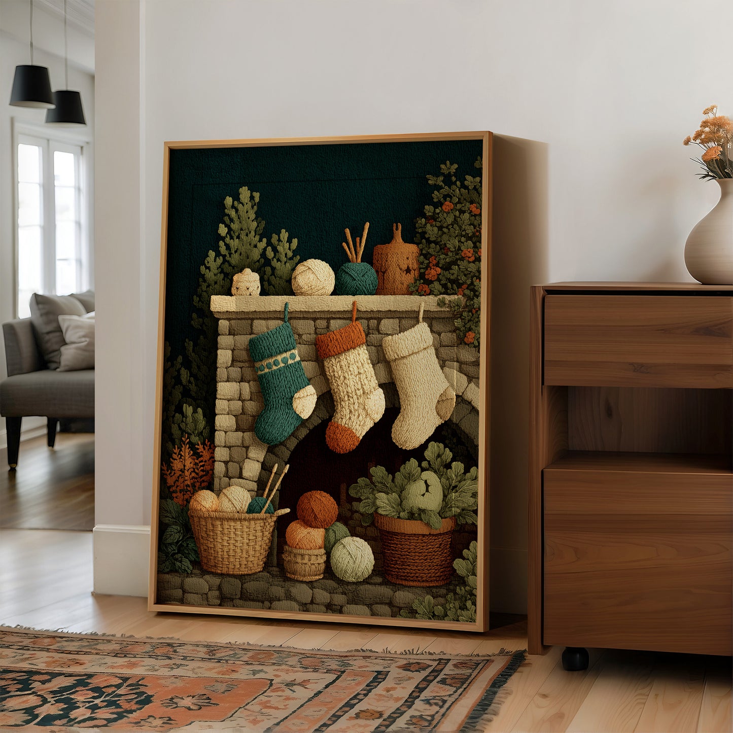 Stockings by the Hearth