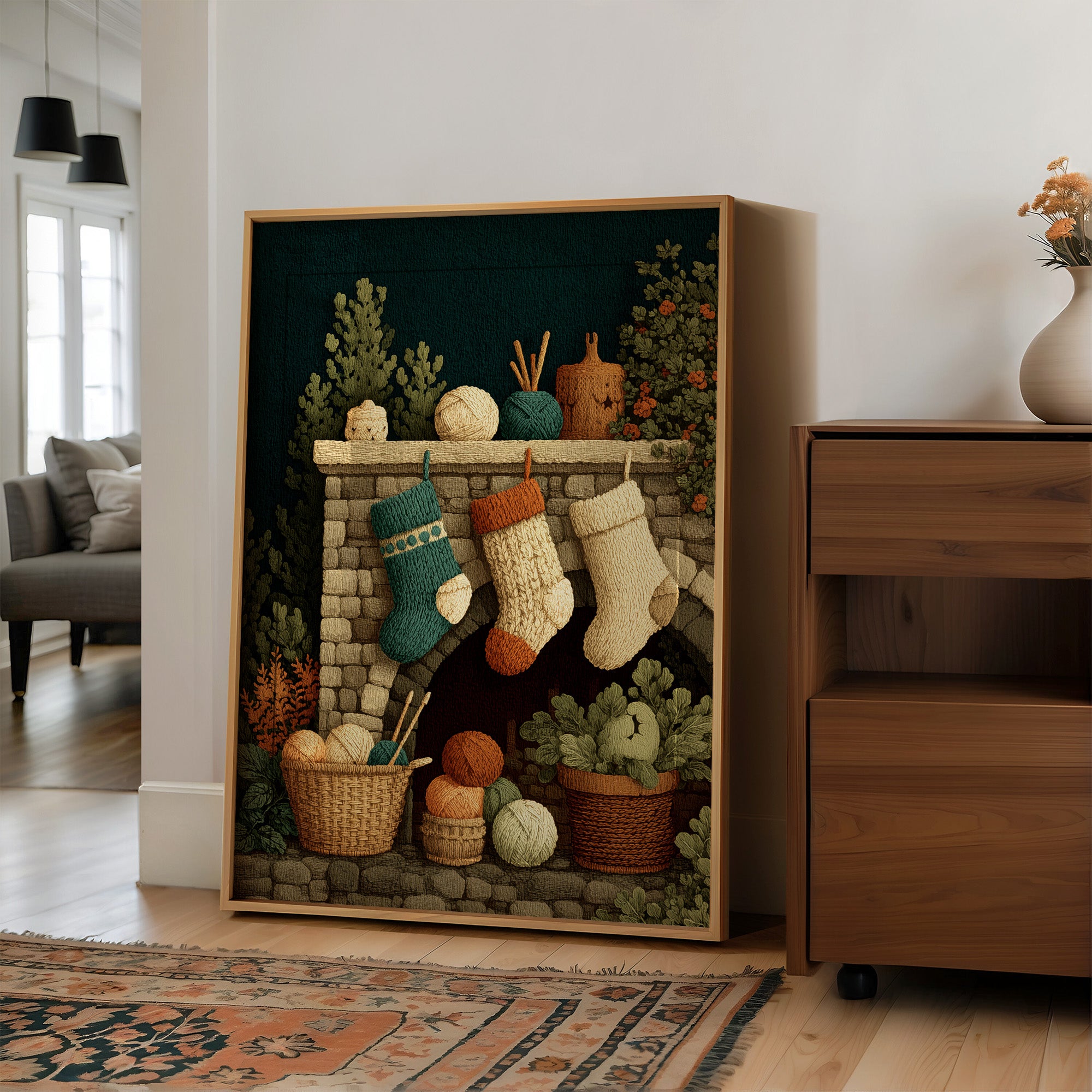 Stockings by the Hearth
