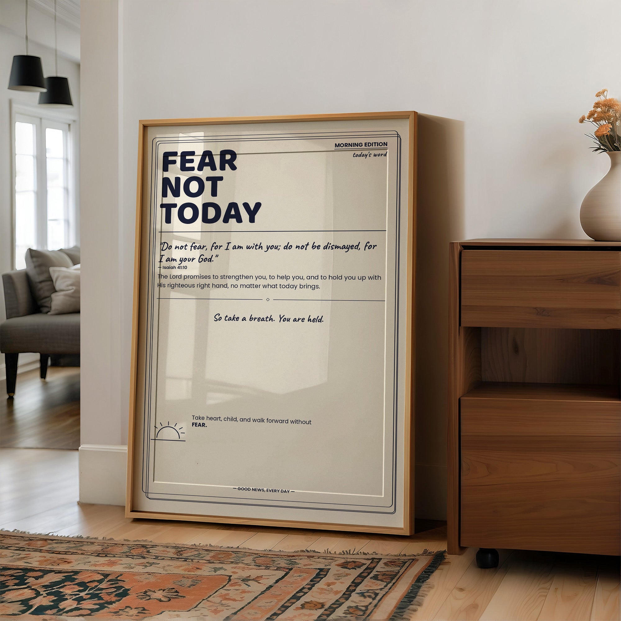 Morning Edition: Fear Not Today