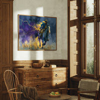 Cowboy in the Lightning Storm
