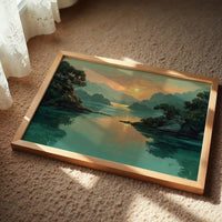Sunset on Still Water